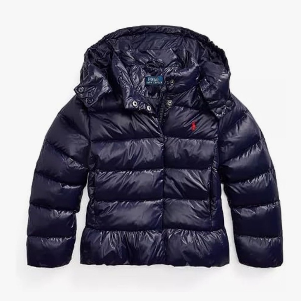 Polo by Ralph Lauren Girl’s Dark Blue Puffer Coat Sz.6 NWT